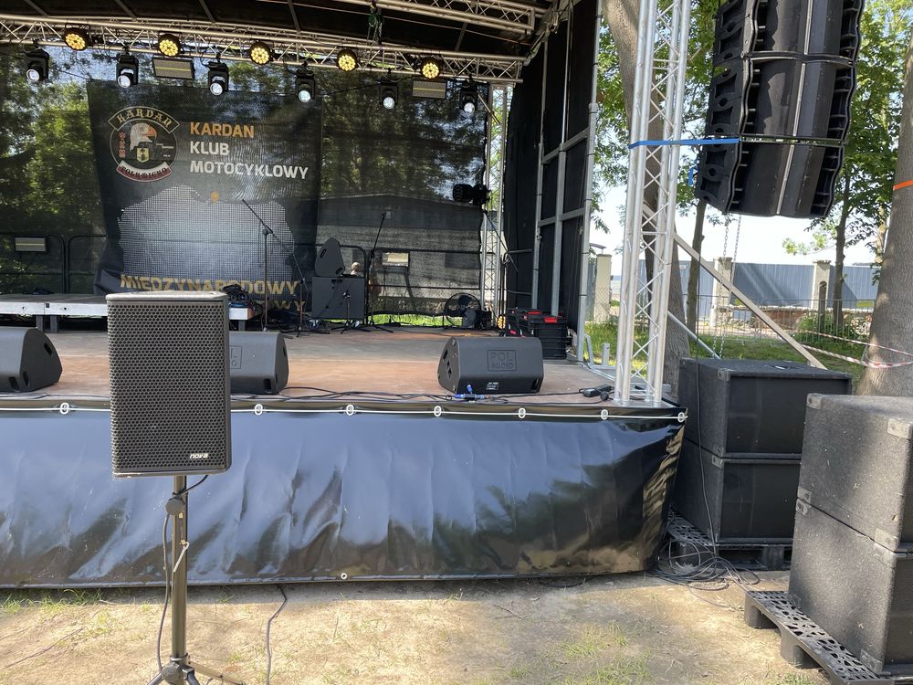Scena Mobilna 8x6m Lumex Arcum x48 (Alspaw, Alustage, Estrada mobilna)