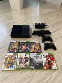 Konsola Xbox 360 E 2 pady kinect gry