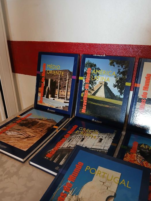 Coleção de livros Maravilhas do mundo