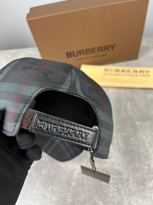 Burberry monogram baseball cap palm  loro island кепка чоловіча чорна