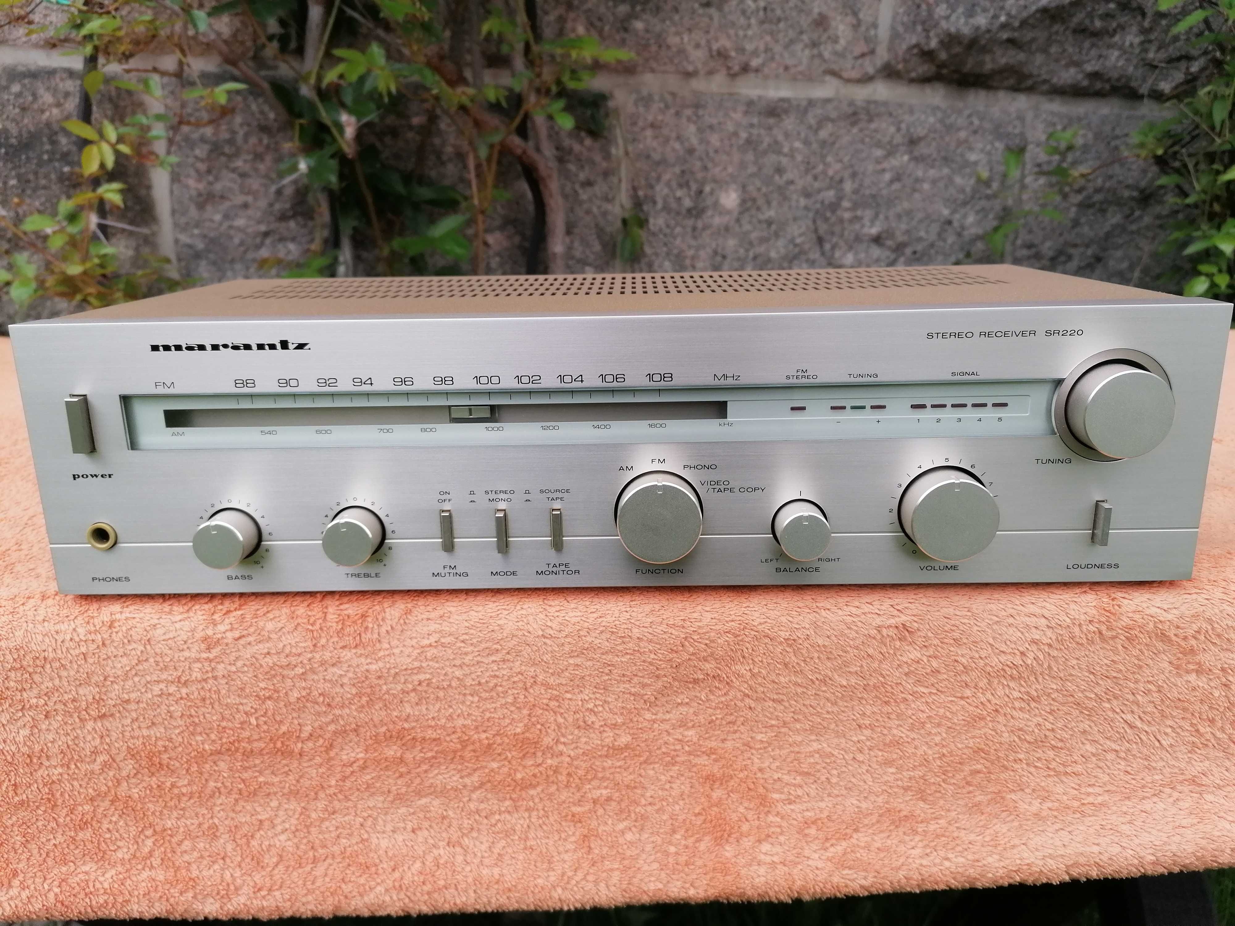 MARANTZ SR 220 Japoński Amplituner + Oryginalna Instrukcja
