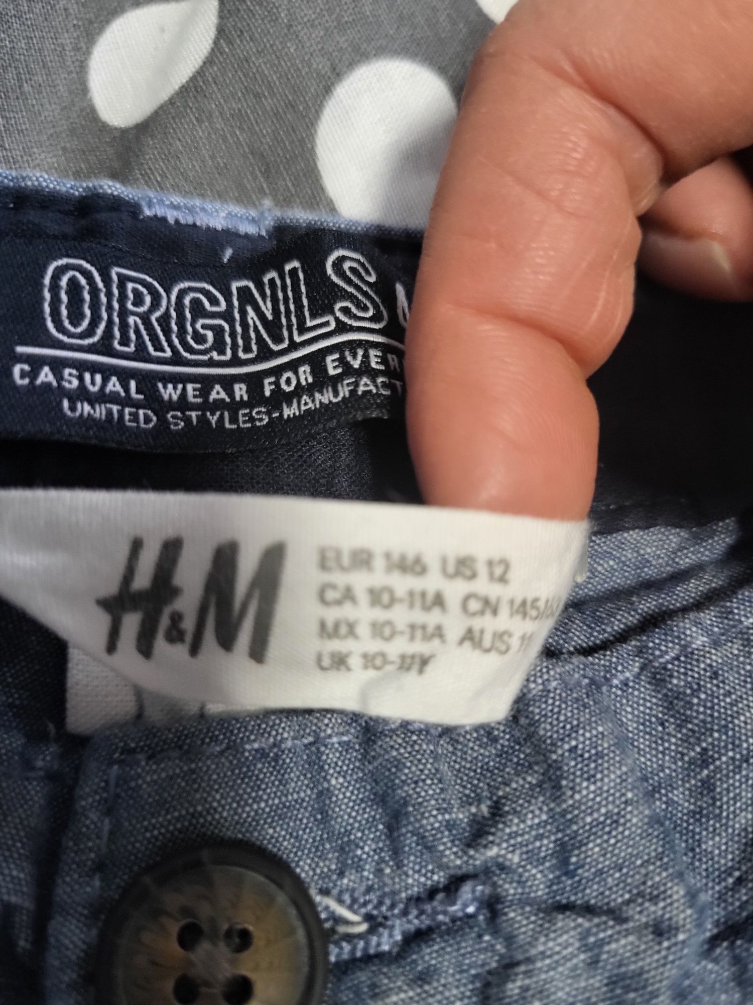 Szorty H&M 100% bawełna Idealne