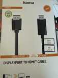 Kabel 1,5 m diaplayport to hdmi