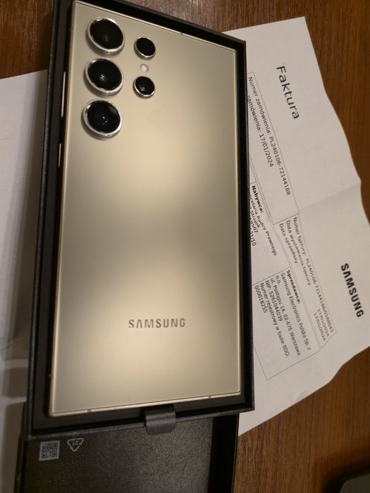 Samsung s24 ultra 1 TB na gwarancji Tytan Gray