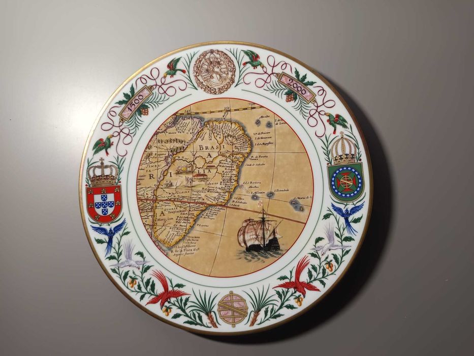 Prato “Chegada à Terra de Vera Cruz”