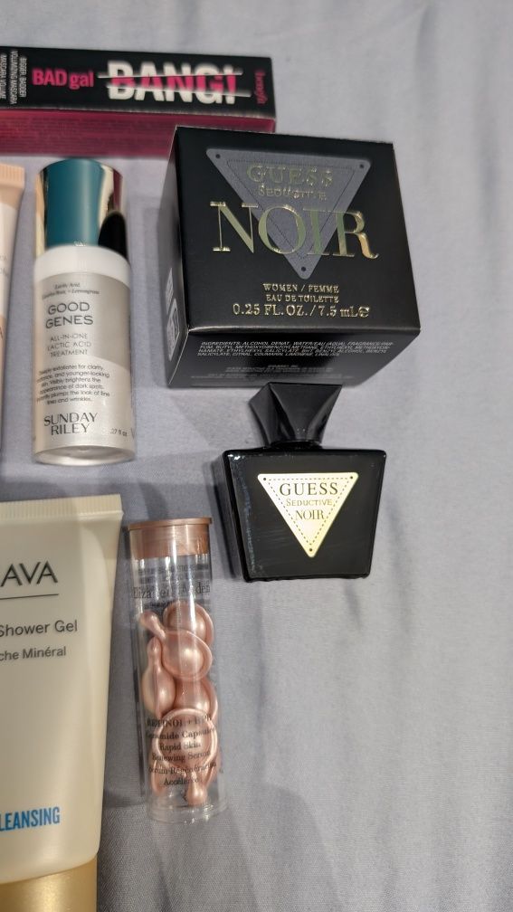 Box kosmetyczny guess lancome benefit