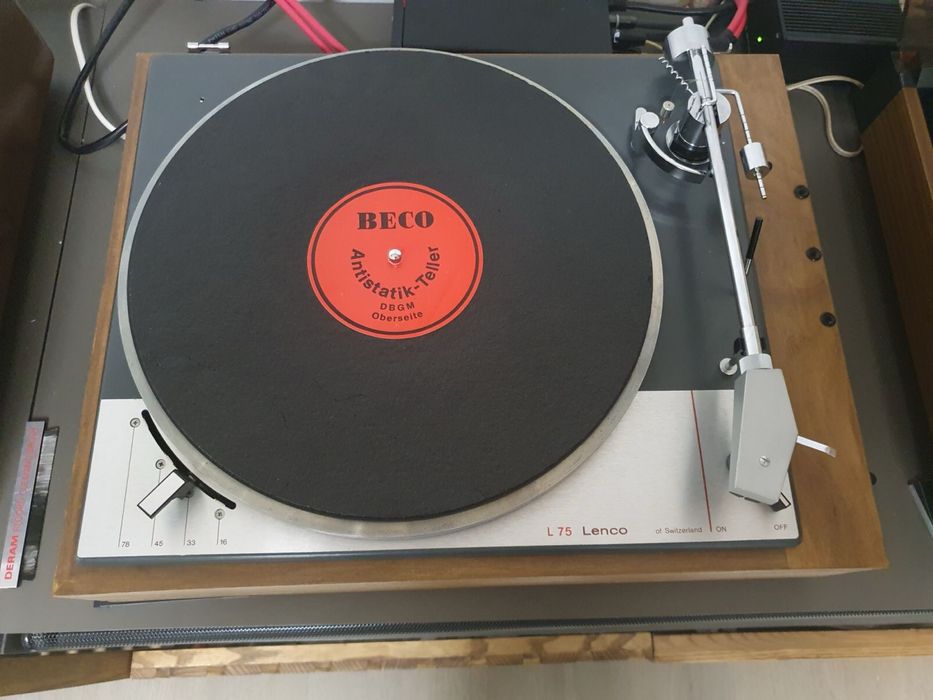Lenco L75  легендарний програвач вінілу