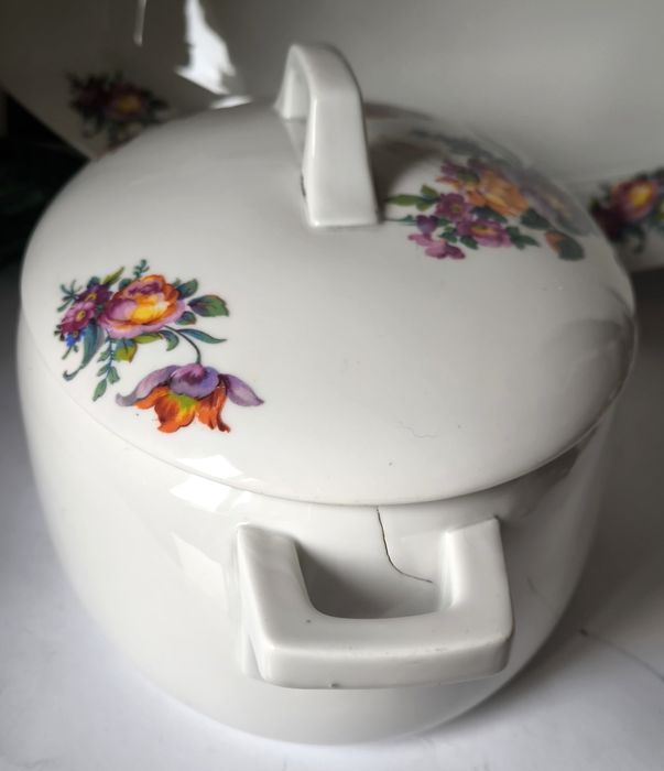 Serwis obiadowy Ćmielów Alicja części piękna stara porcelana