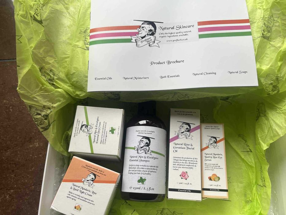 Zestaw ekskluzywnych naturalnych kosmetyków Professor Herb