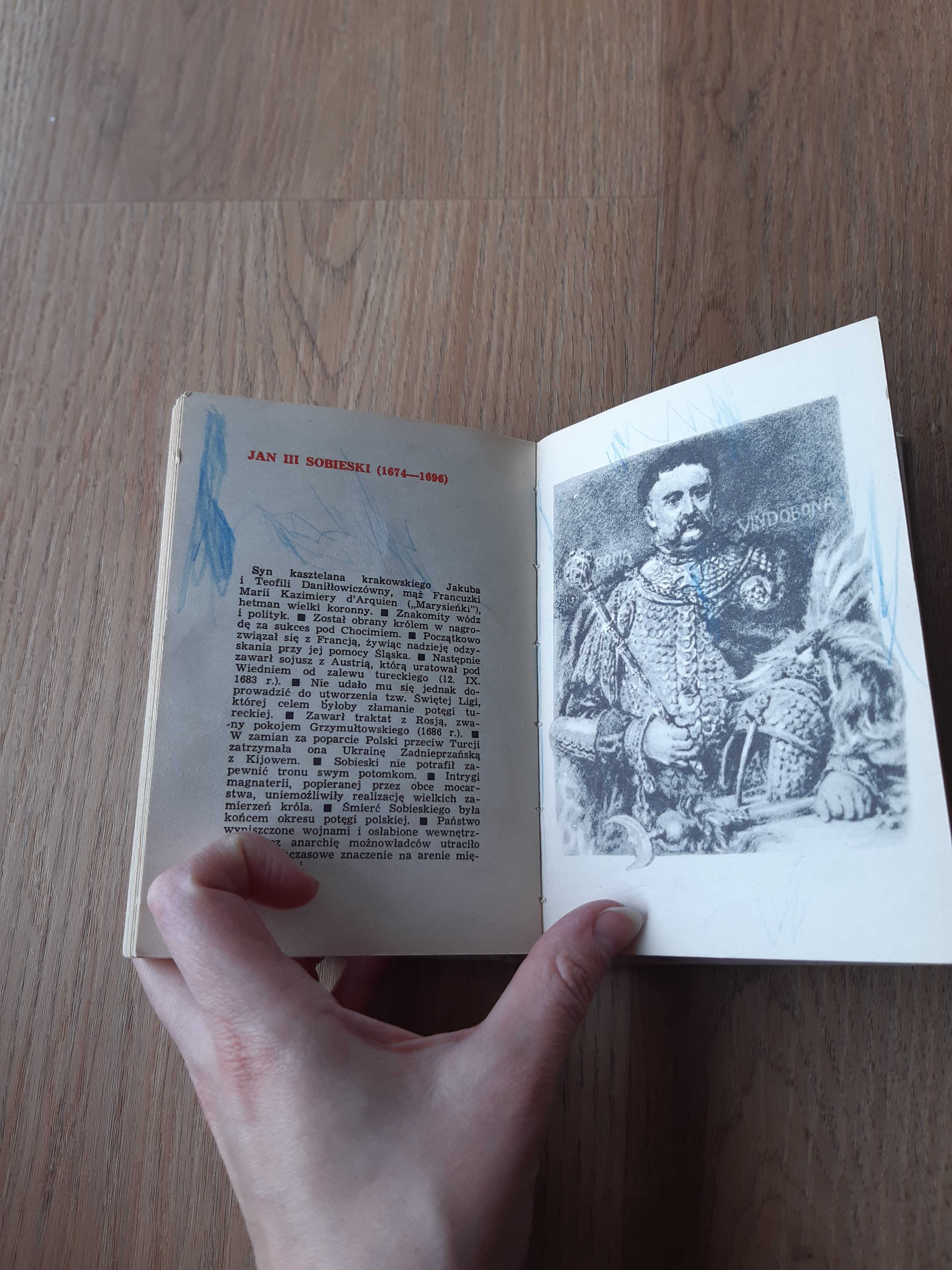 Poczet królów polskich - wg. Jana Matejki - stara ilustrowana książka