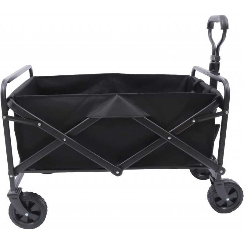Wózek transportowy składany, przyczepka ogrodowa 72x47x68-87cm AR07CZ
