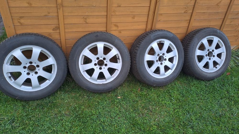 Felgi oraz opony zimowe od Mercedesa