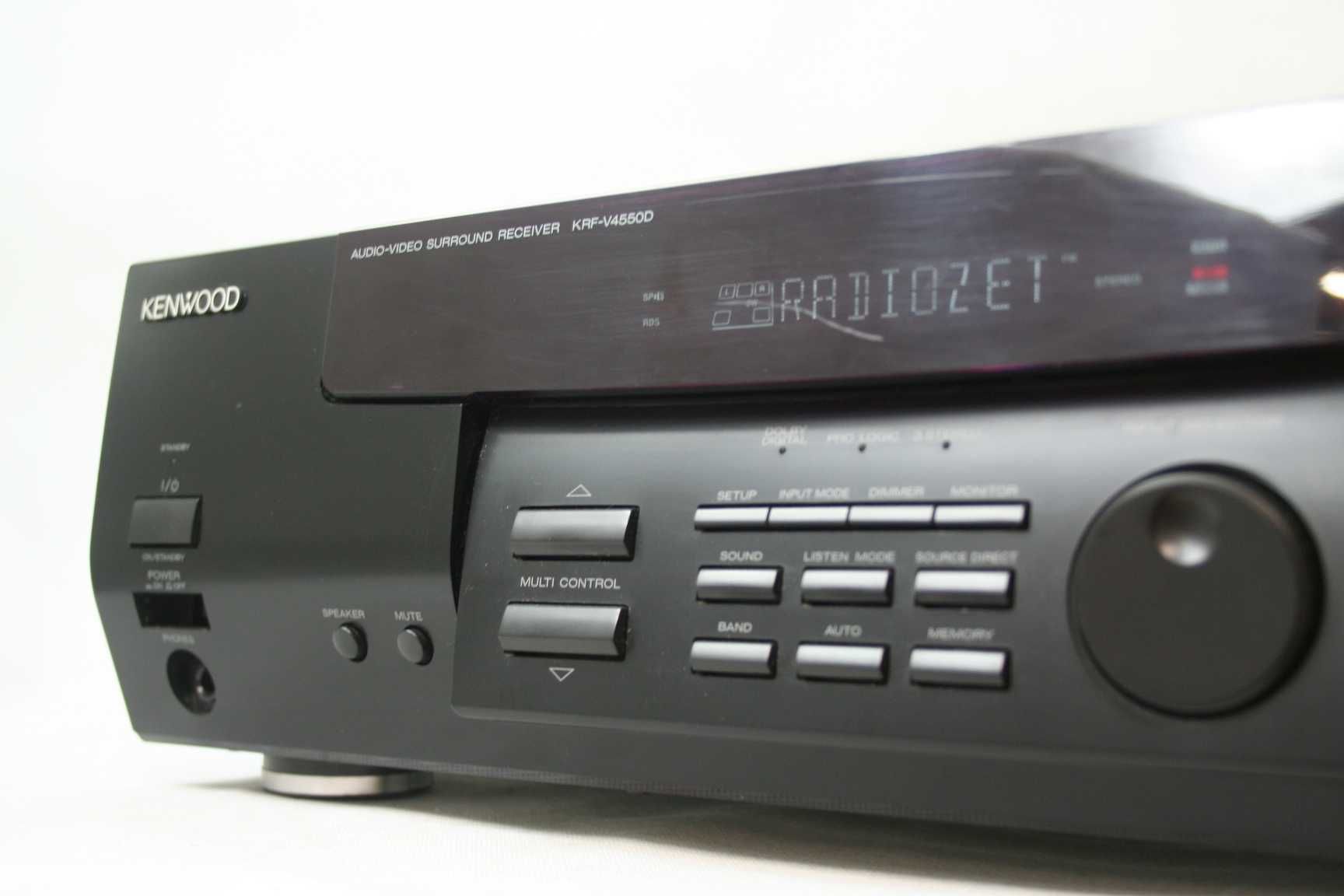 Amplituner KENWOOD KRF-V4550D |5x80W|RDS|Prologic|