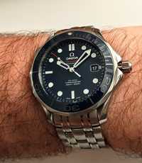 Zegarek Swiss Made Omega Seamaster Diver 300 Komplet Automatic Blue