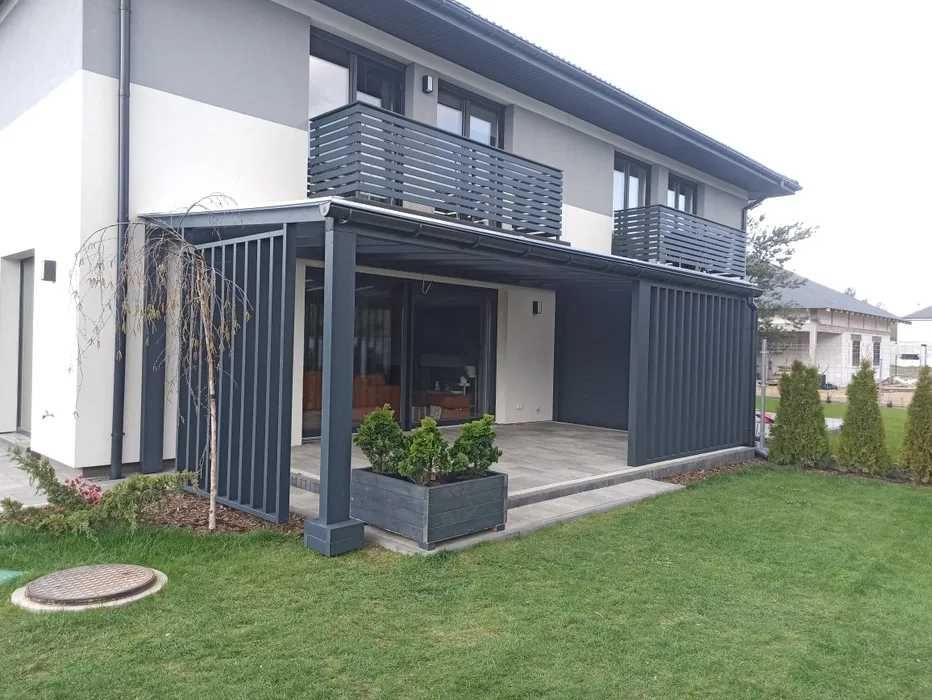 Drewniane Zadaszenie Taras Pergola Carport Ruchome deseczki Puławy