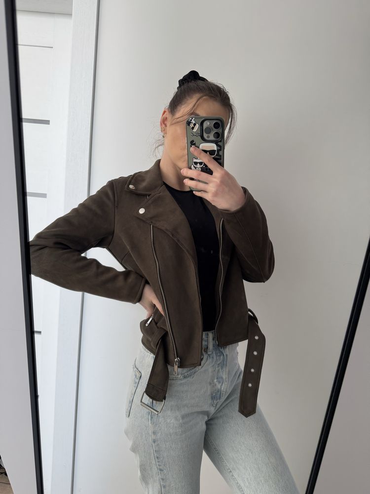 Kurtka ramoneska khaki New Look