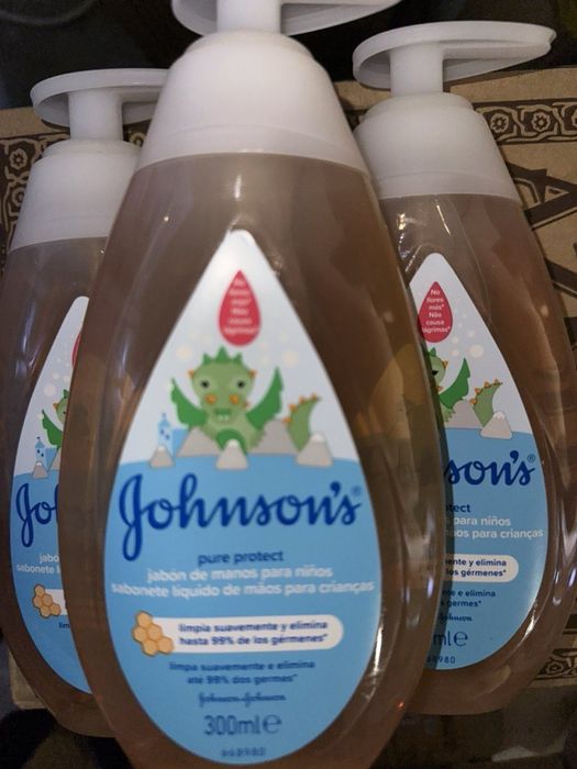 Детское жидкое мыло JOHSON’S, гель-пенка