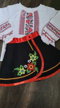Спідниця в українському стилі ,балеро, карнавальний костюм