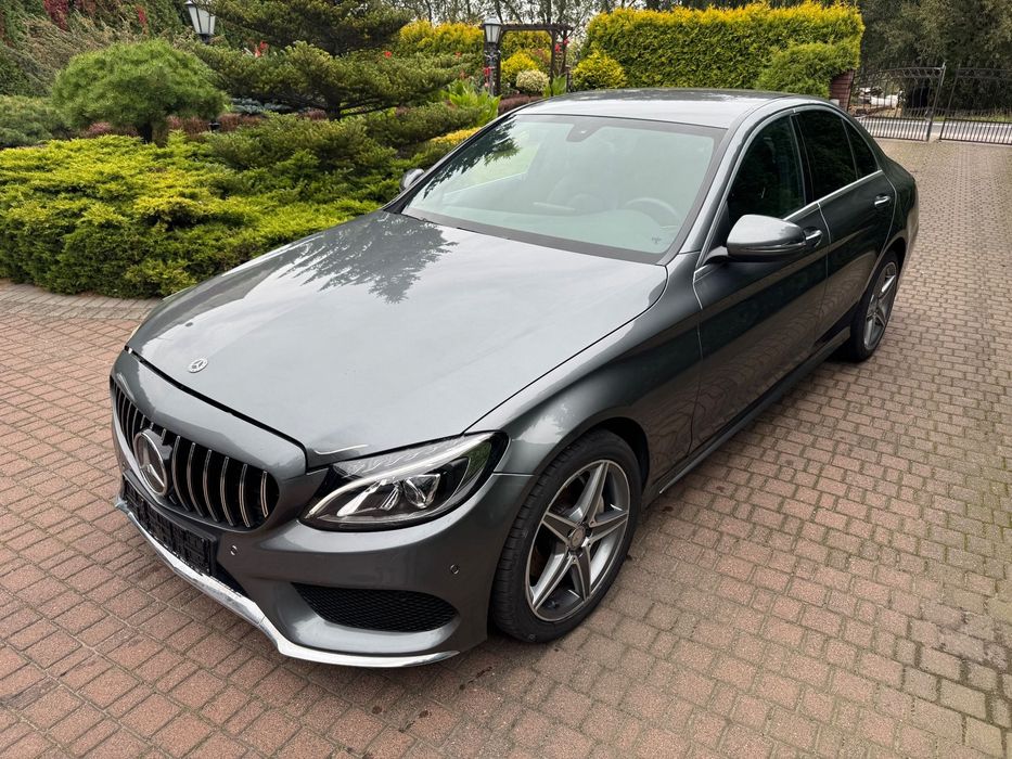 Mercedes-Benz Klasa C Świetny Mercedes w205, Pakiet AMG, Niski Przebieg, Super stan!