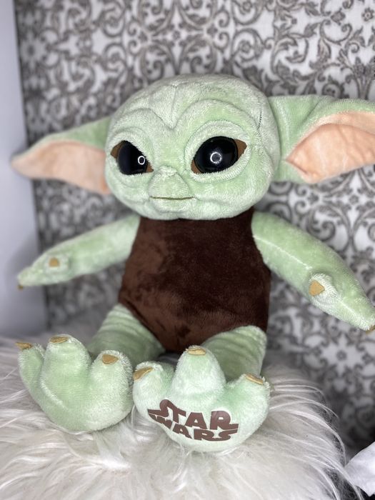 Мягкая игрушка Малыш Йода Звездные Войны 35 см