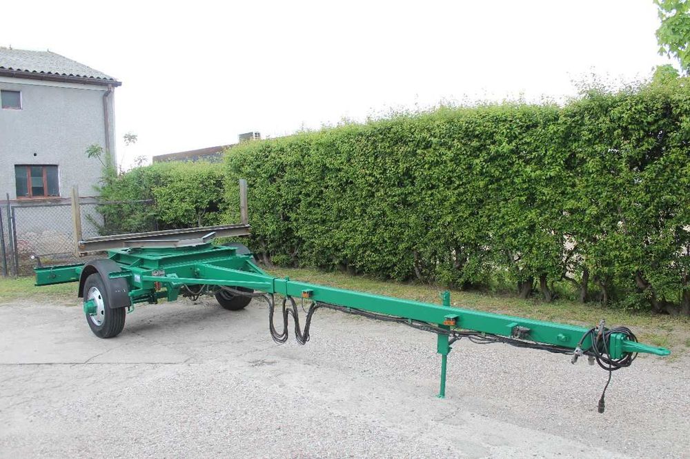 Przyczepa dłużyca dłużycowa do stali drutu słupów energetyka 4,5 Tony