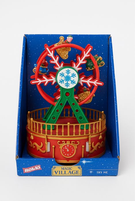 Новорічна інсталяція карусель