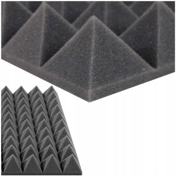 MATA PIANKA Akustyczna Panele Akustyczne Piramida 50x50cm | GRATIS