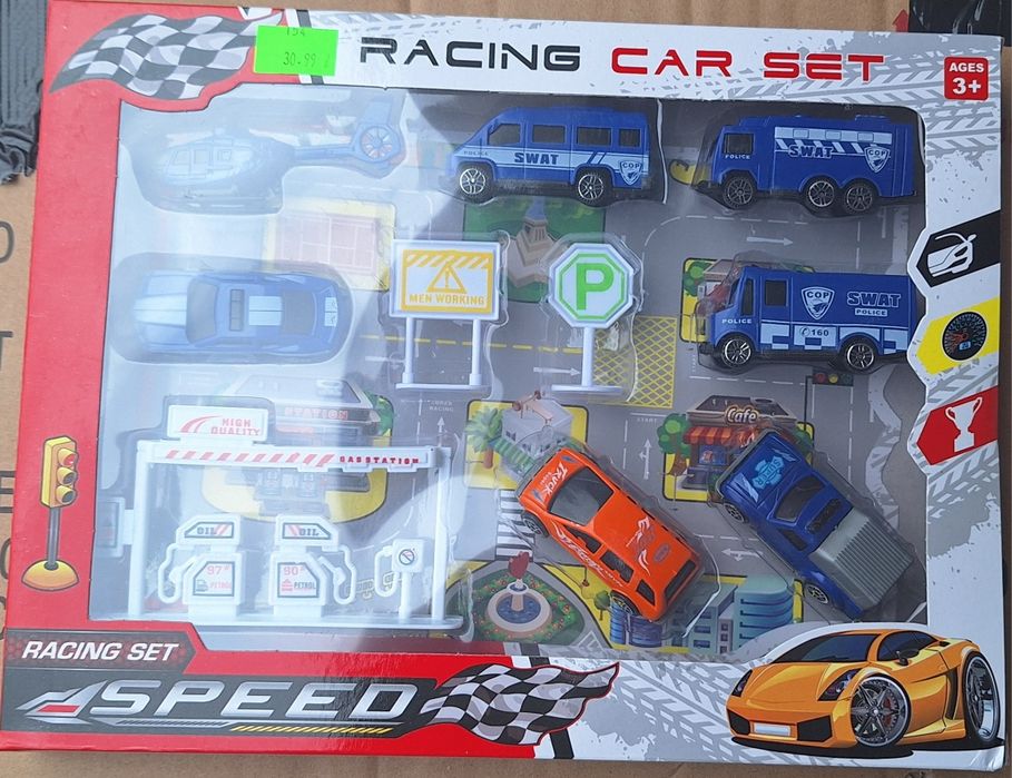 Autka dla chłopca, wyścigi Racing
