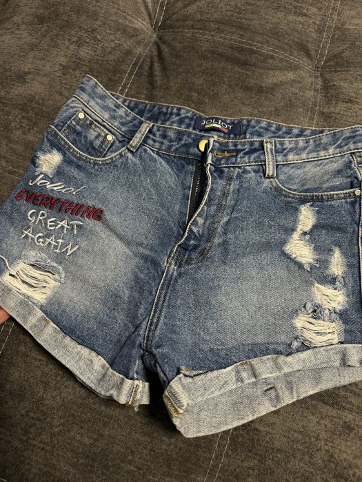Жіночі джинсові шорти короткі