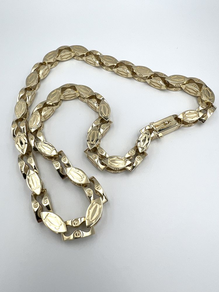 Złoty Łańcuszek Cartier 196g 65 cm 585 Nataliebizu