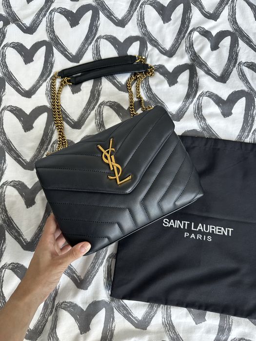 Сумка ysl люкс екошкіра чорна