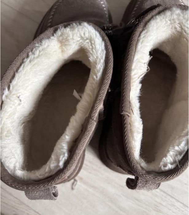 Шоколадні угги уггі на масивній високій платформі