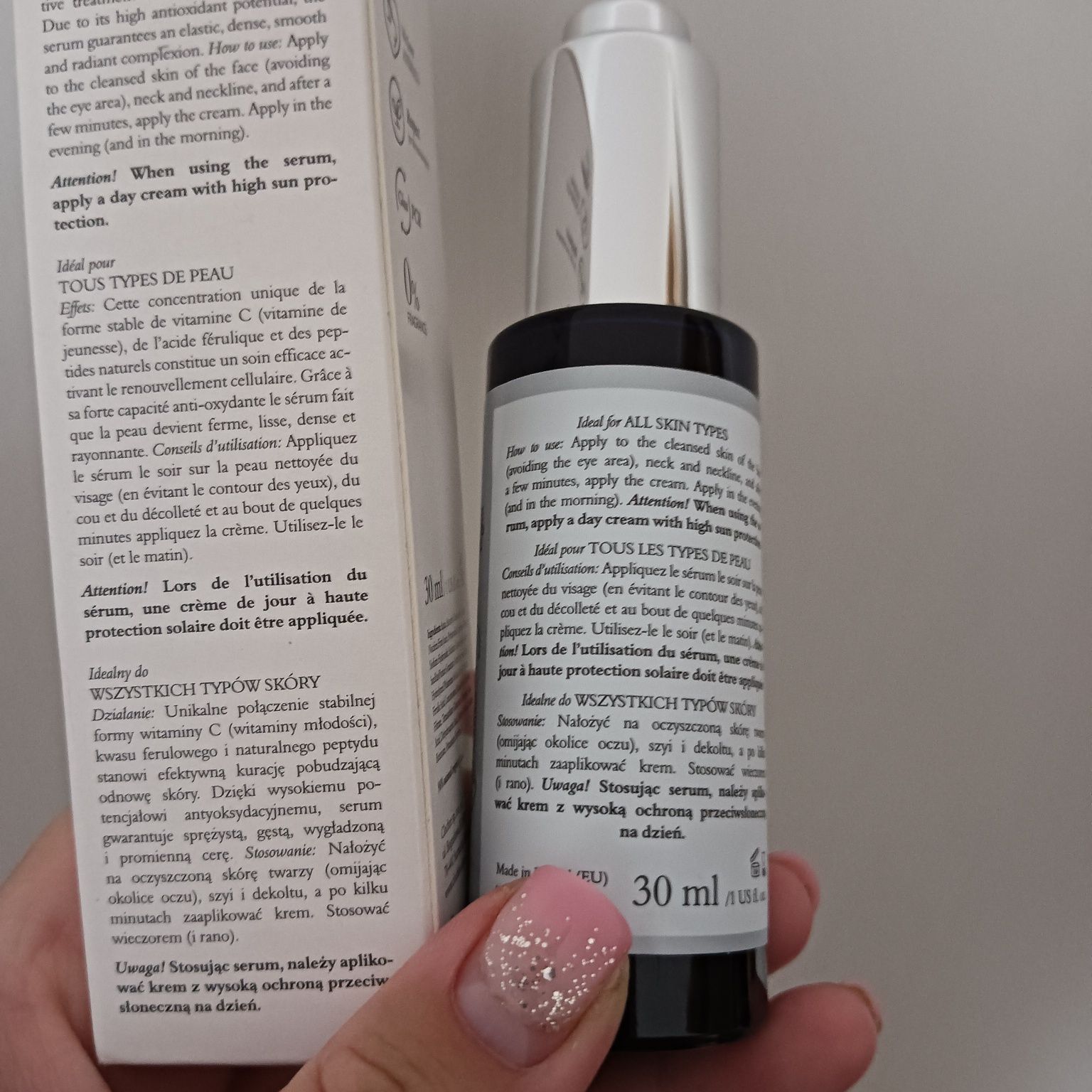 Clochee aktywne serum do twarzy z witaminą C