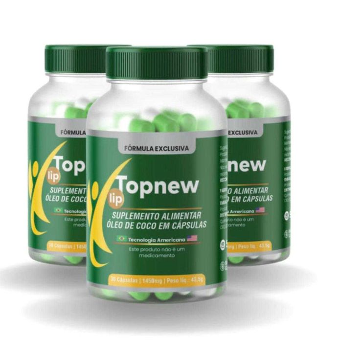 Óleo de Coco - Suplemento Alimentar Topnew