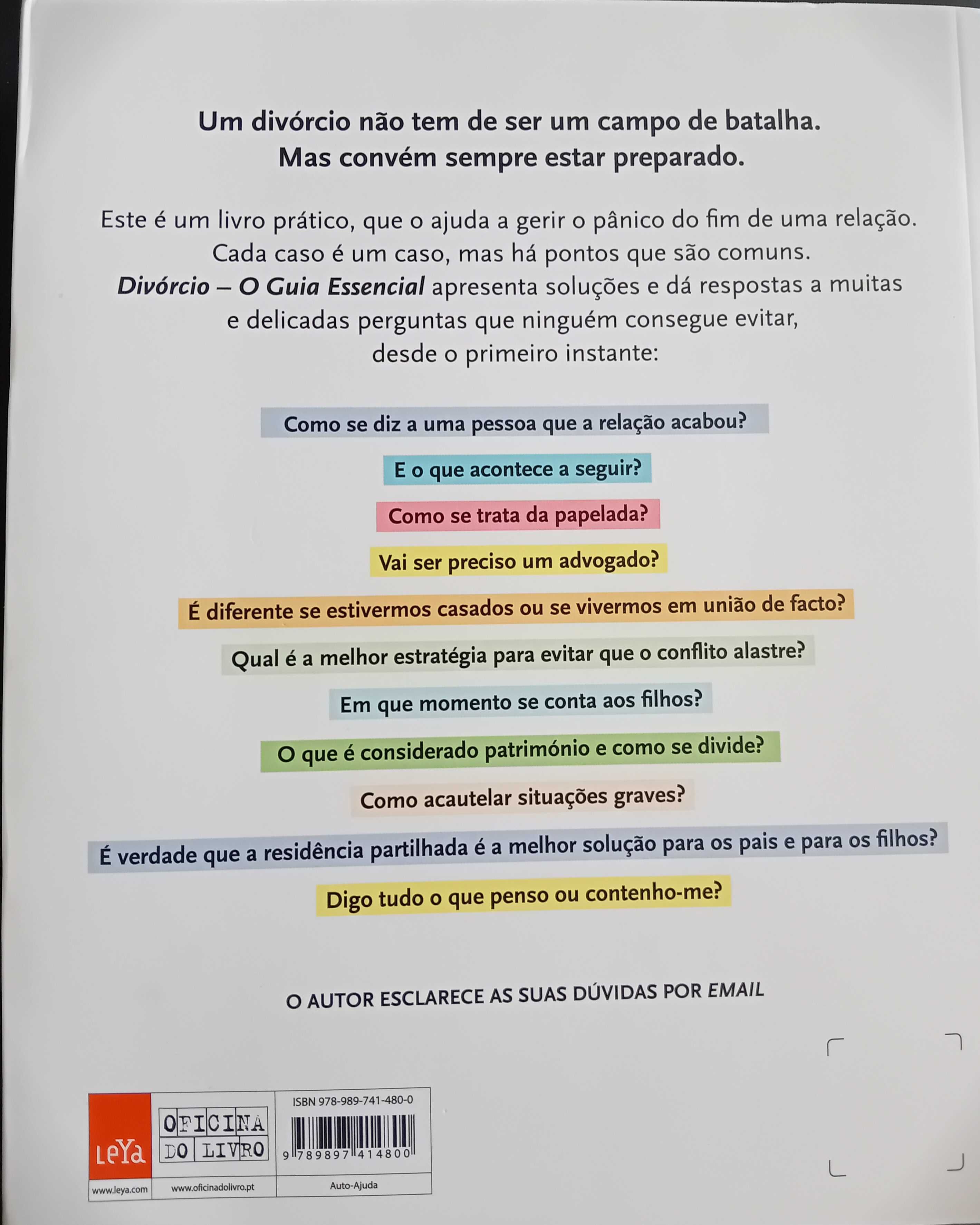 Livro "Divórcio: o guia essencial"