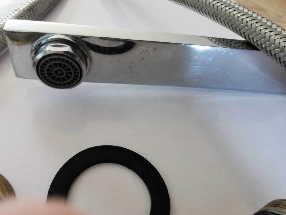 Bateria do zlewu ze stali nierdzewnej Inox