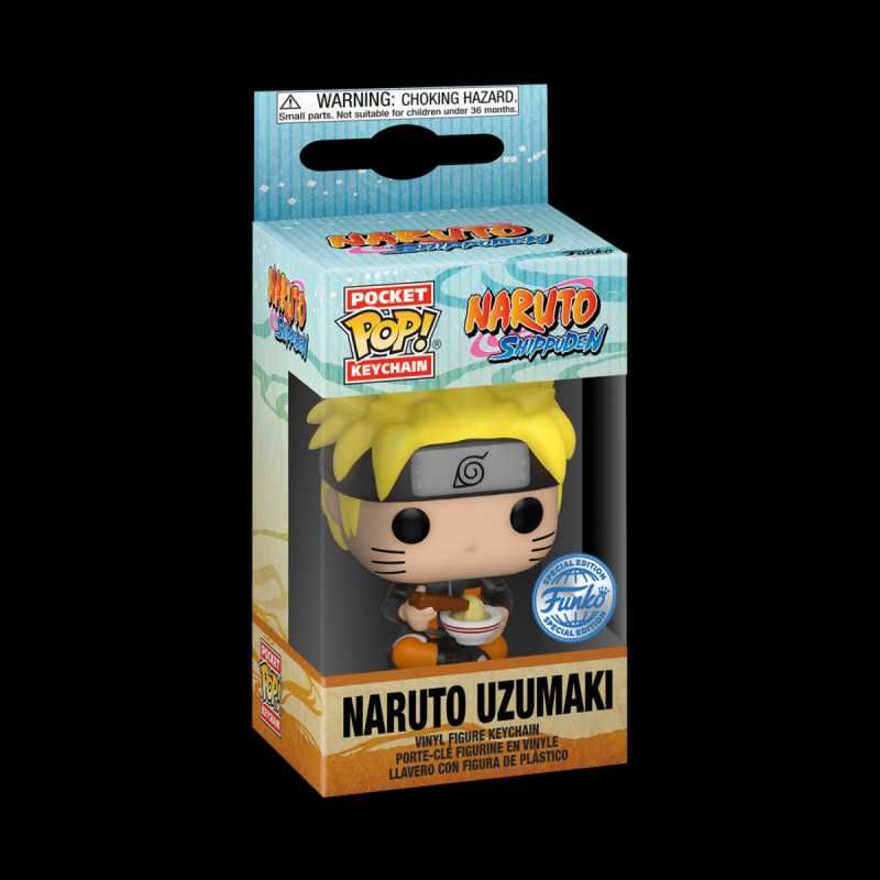 Naruto Uzumaki porta-chaves funko pop