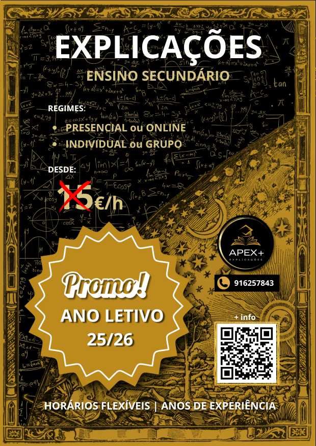 Explicações APEX+ PROMO 25/26