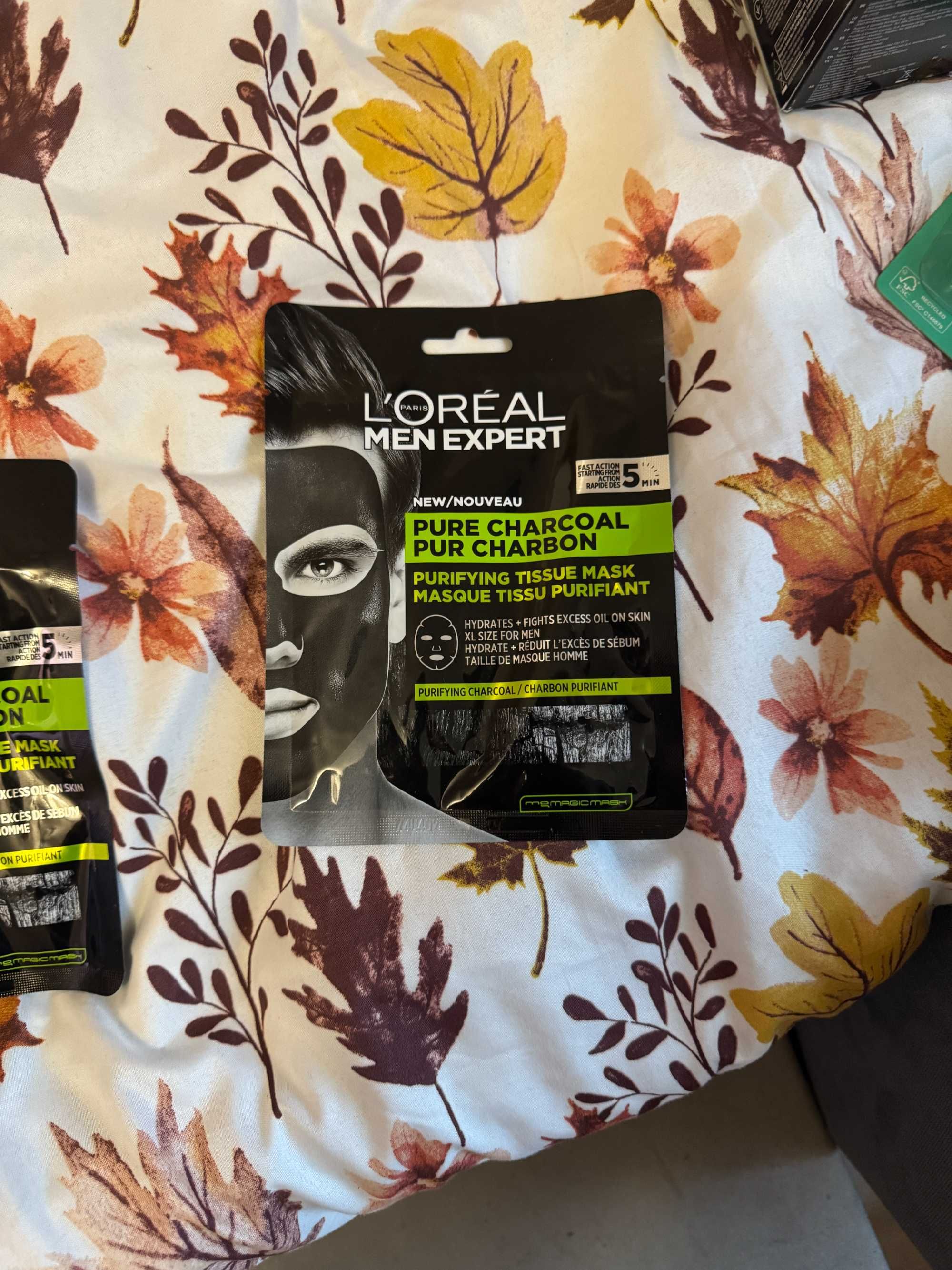 Maseczka z Aktywnym Węglem Męska L'Oréal