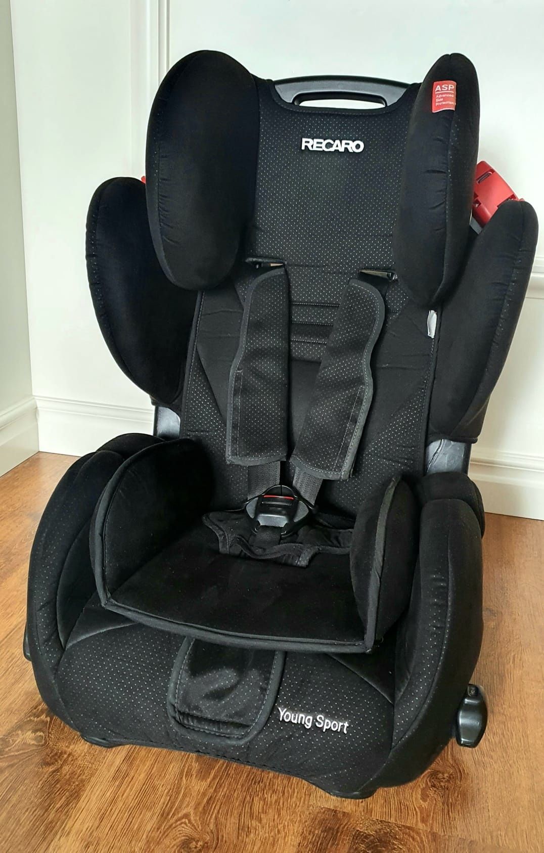 Fotelik samochodowy Recaro Young Sport - 2 szt - CZARNY i SZARY
