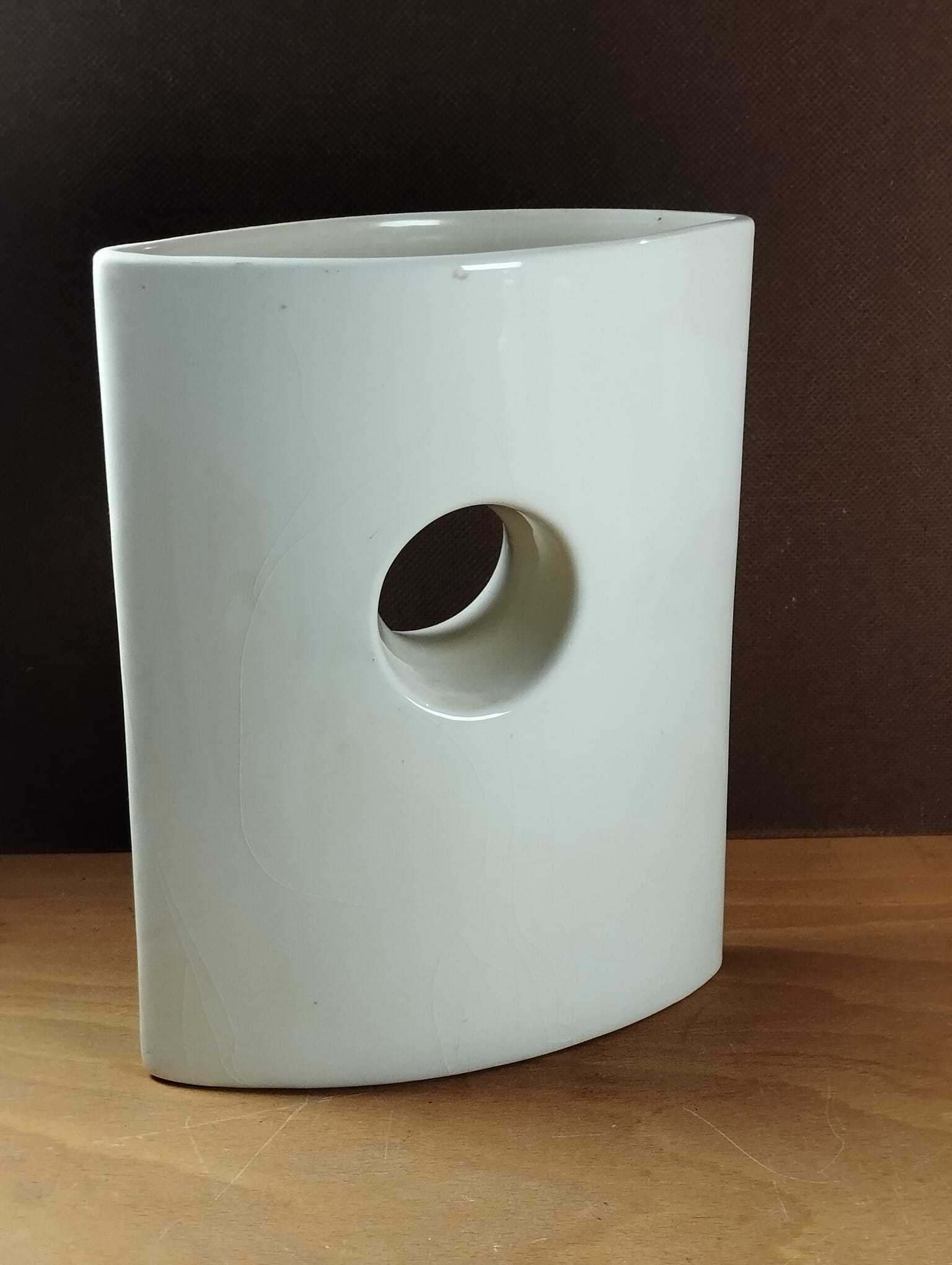 Vaso Moderno Branco Jaliang