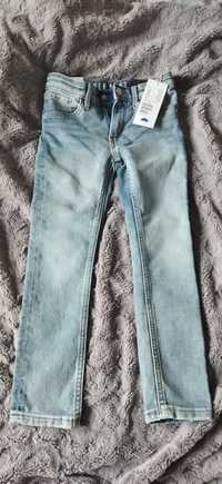 Jeansy chłopięce H&M super soft rozmiar 122