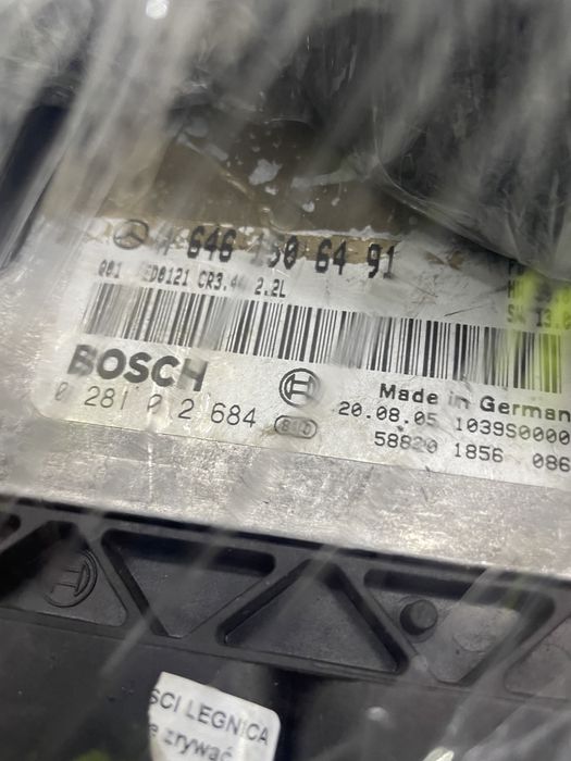 Zestaw Startowy Mercedes 2.2 om646