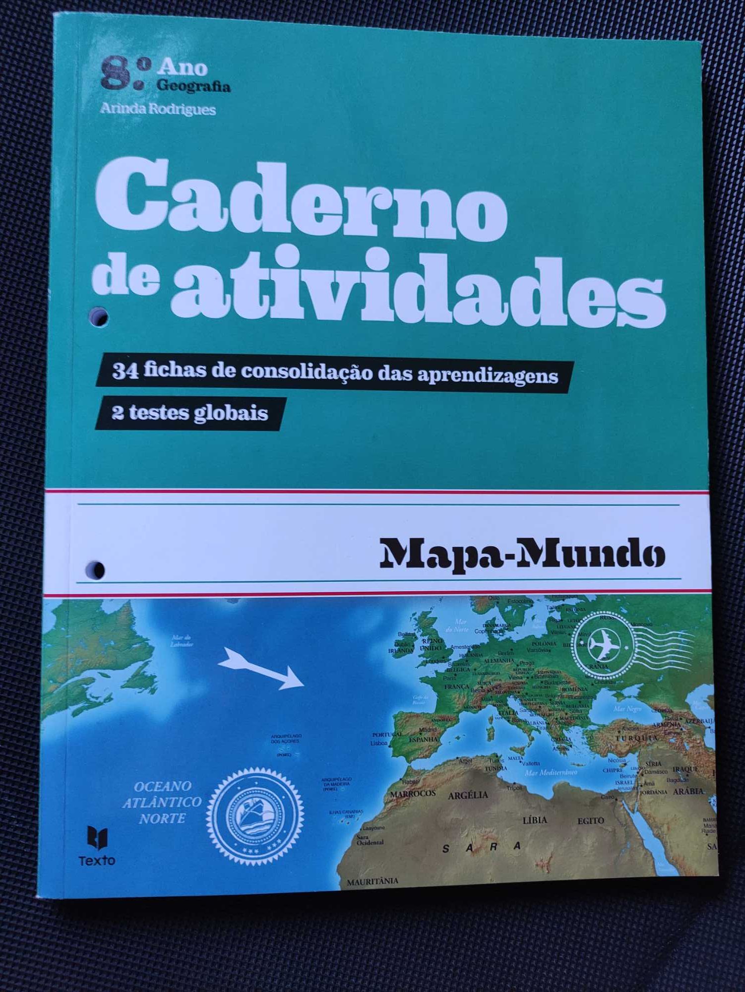 Cadernos de Atividades 8.º Ano