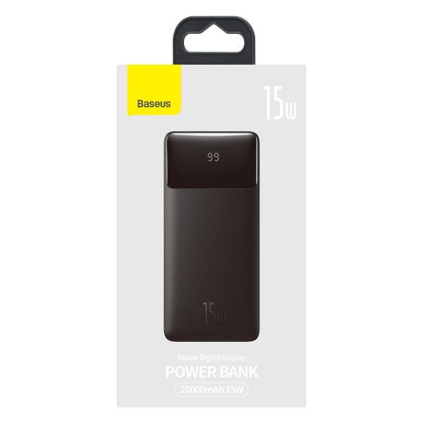 Павербанк  Baseus 20000mah 15w Digital Display Powerbank