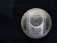 5 Moedas comemorativas de 500$ (Escudos), 100$