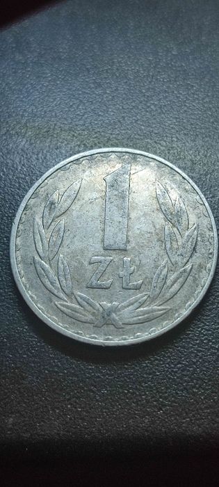 Moneta 1 zł obiegowa z 1977