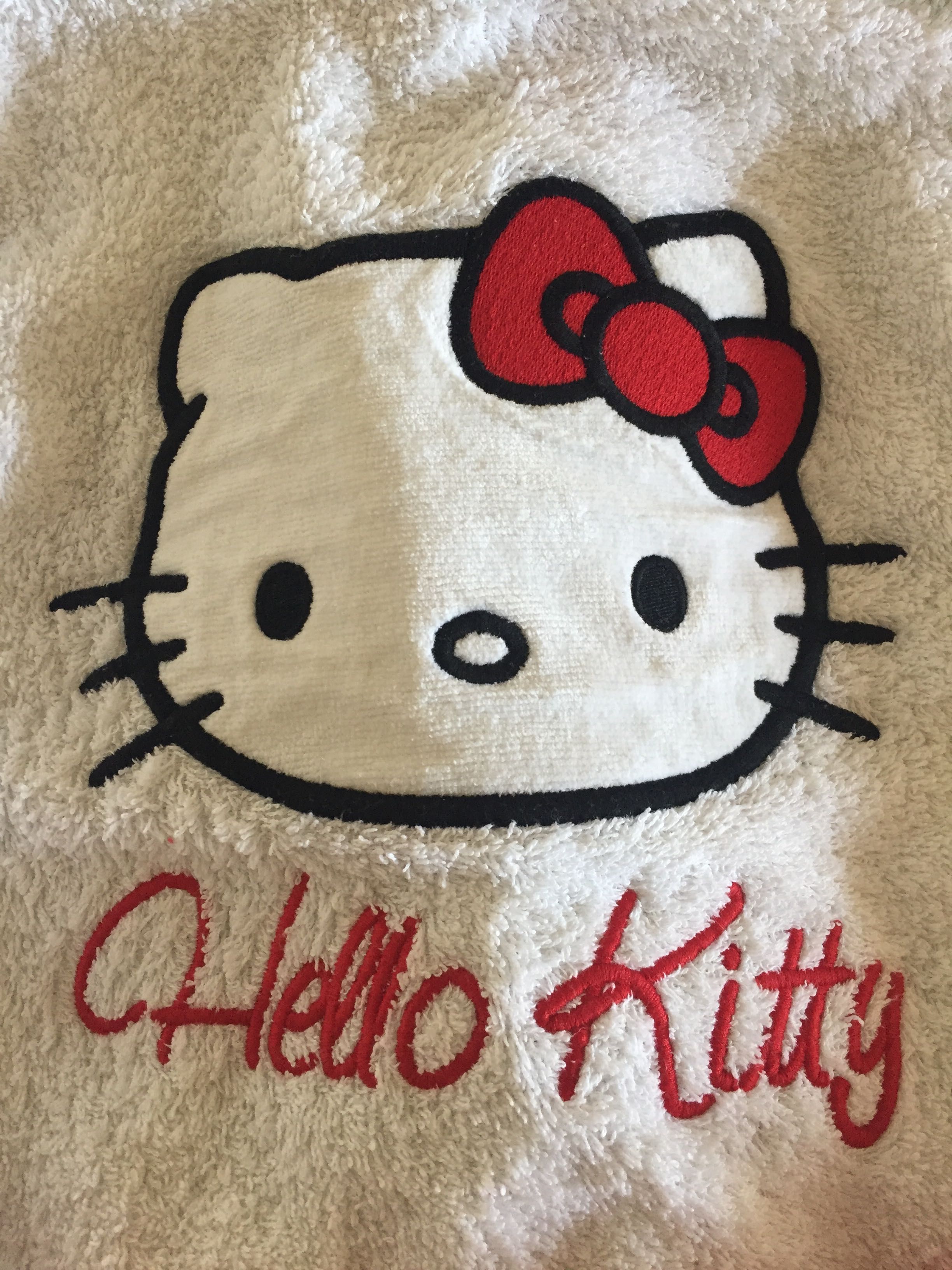 Robe Hello Kitty tamanho 6 anos branco