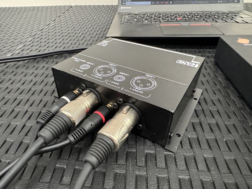 Interfejs Rane BB22 konwerter rca do xlr denon pioneer ddj nowy 791pln