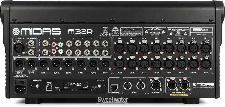 Mesa Mistura Digital Midas M32 R Live